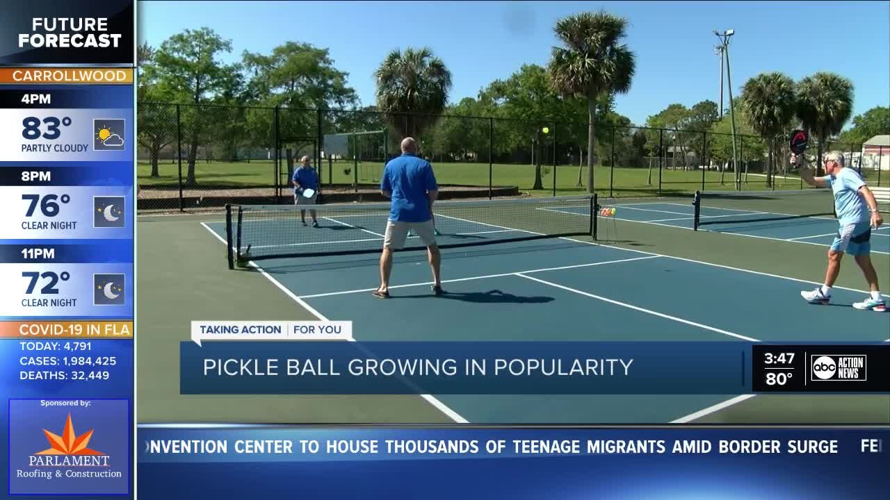 Pickleball gaining popularity and momentum across St. Pete