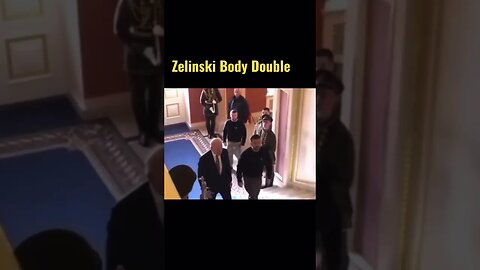 Zelenskyy has a body double. #ukraine #Zelenskyy #warinukraine #biden #brandon #subscribe