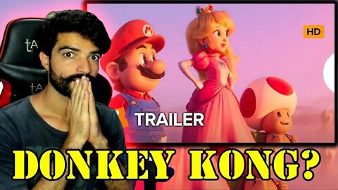 YERIK REACT - Super Mario Bros. - O Filme | Trailer Dublado