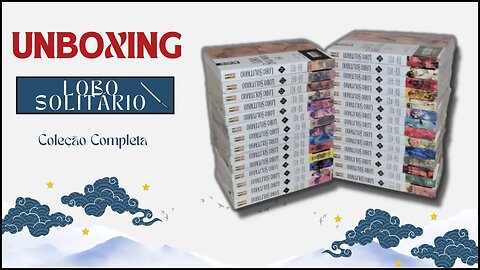 Lobo Solitário - Coleção Completa Unboxing