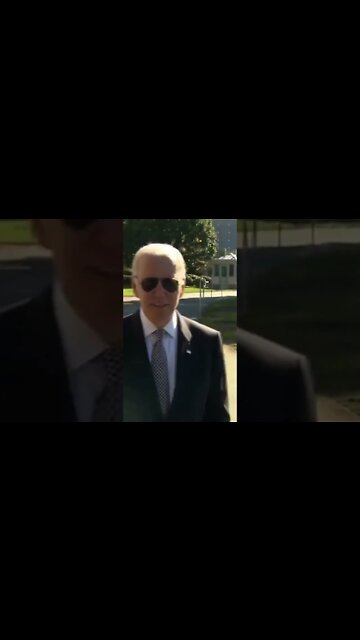 Biden Awkwardly Backs Away From Reporters As His Presidency Falls Apart | #shorts