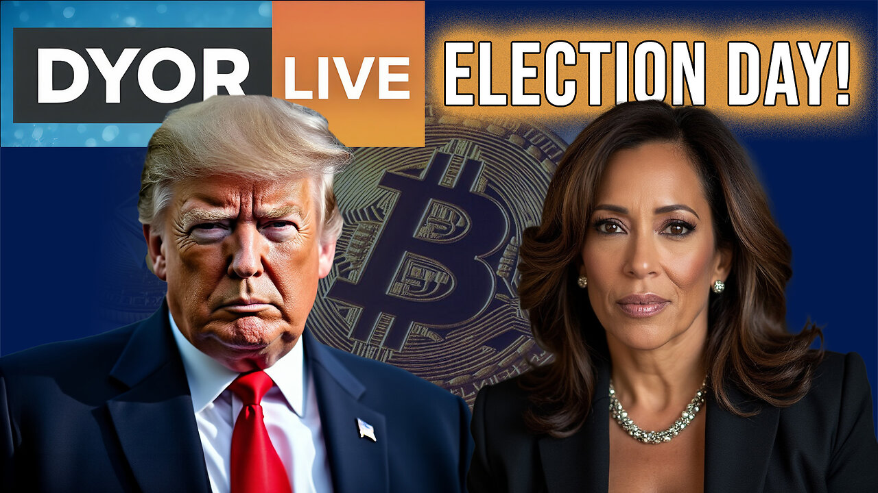 Election Day Crypto Coverage - DYOR Live! Morning Session