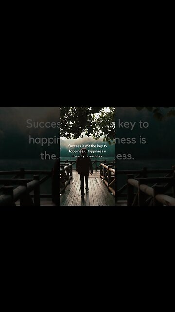 The Key to Success: Unlocking Happiness from Within