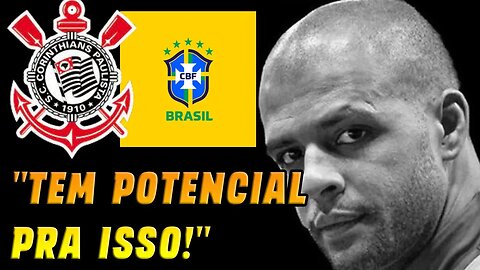 BOMBA! "É O FUTURO 9 DA SELEÇÃO!" FELIPE MELO sobre ATACANTE do CORINTHIANS!
