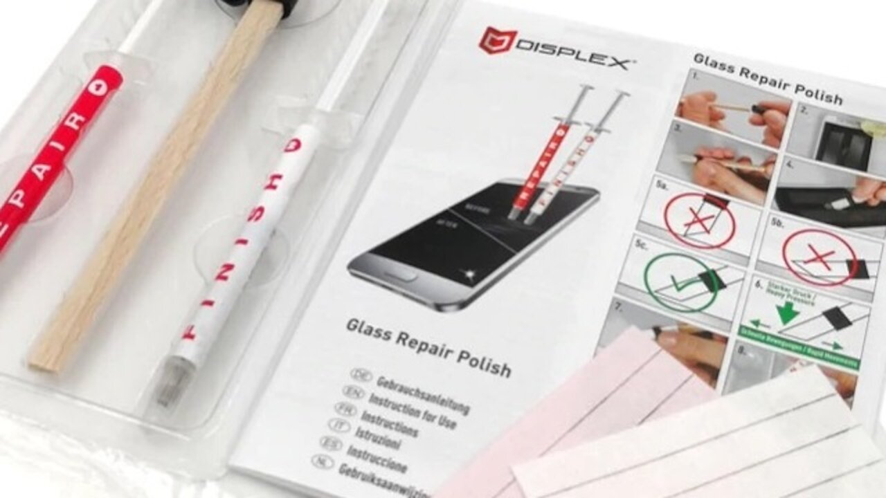 Scratch Remover Glass Smartphone Screen Repair Polish