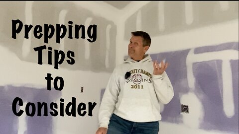Prepping Tips