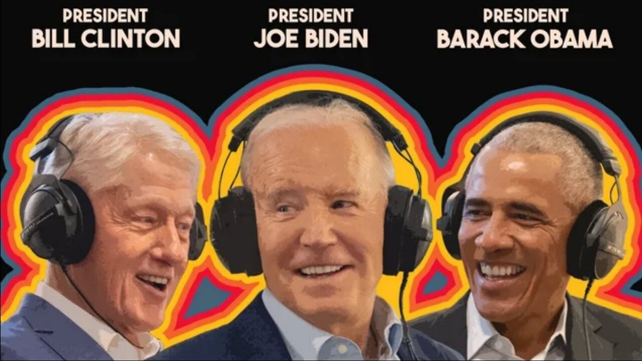 3 Presidents Interview | Presodent Clinton, President Obama and President Biden Podcast