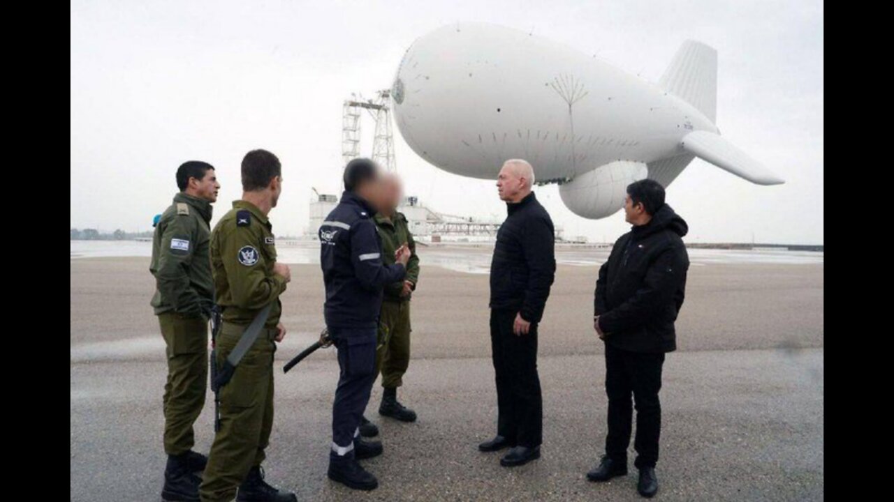 Hezbollah Destroys "Sky Dew", a $175-$230 Million Dollar jEEW Military Blimp w. $5,000 Drone