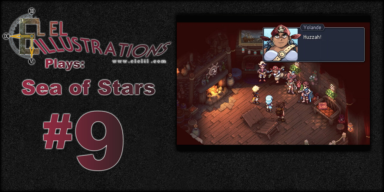 El El Plays Sea of Stars Episode 9: Pirating Old Games