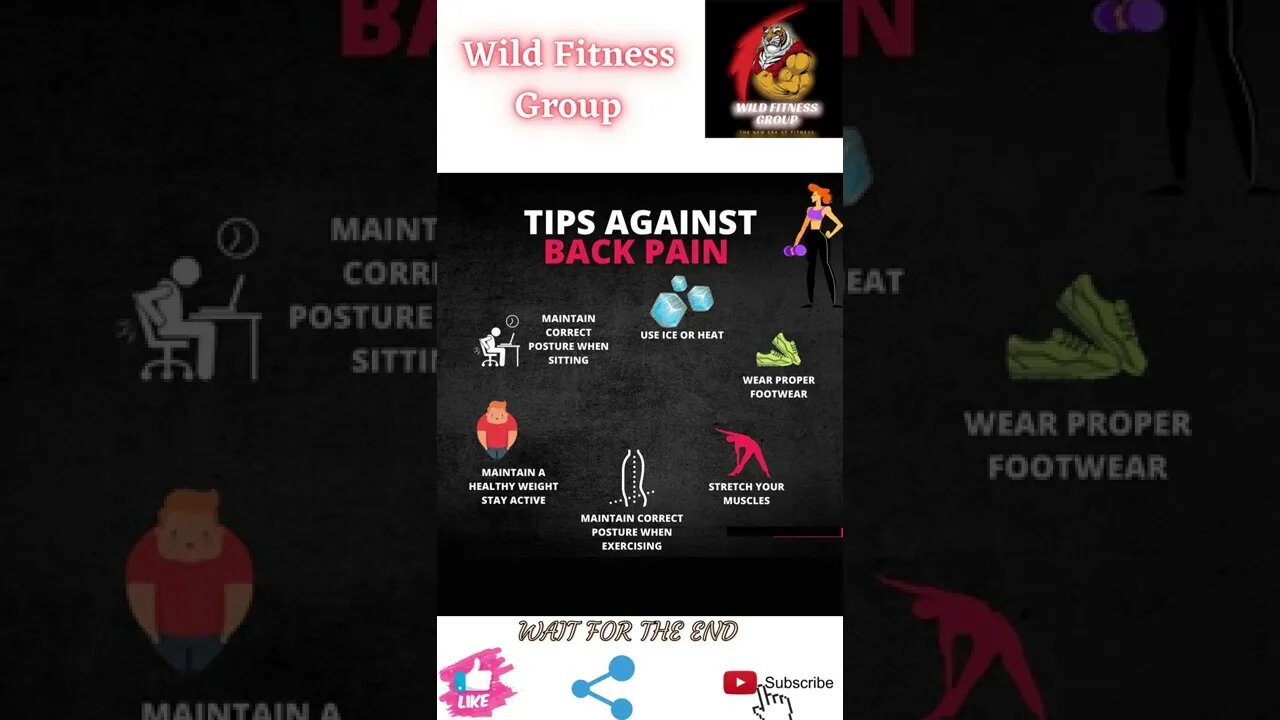 🔥Tips to reduce back pain🔥#shorts🔥#wildfitnessgroup🔥24 march 2022🔥