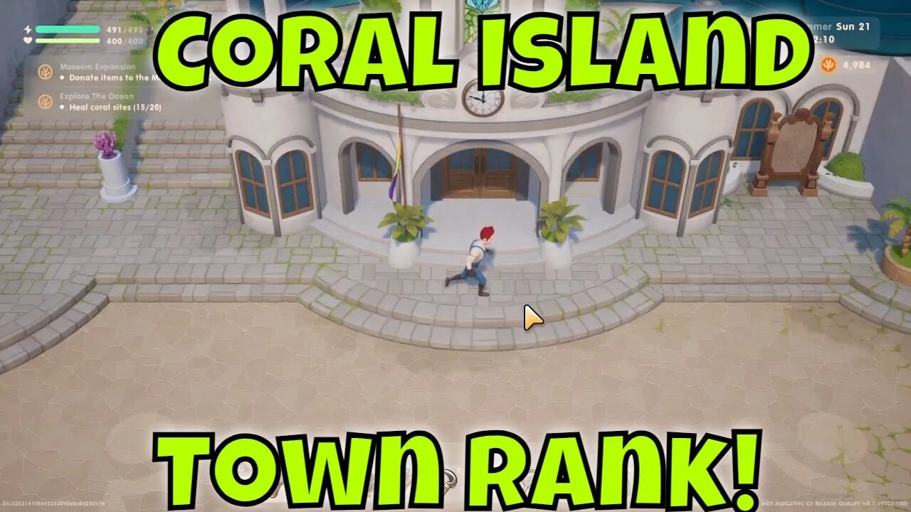 Coral Island Town Rank Guide