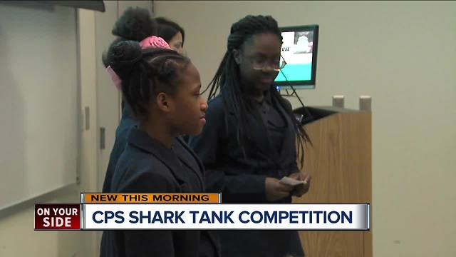 Cincinnati Public Schools students take part in 'Shark Tank' competition