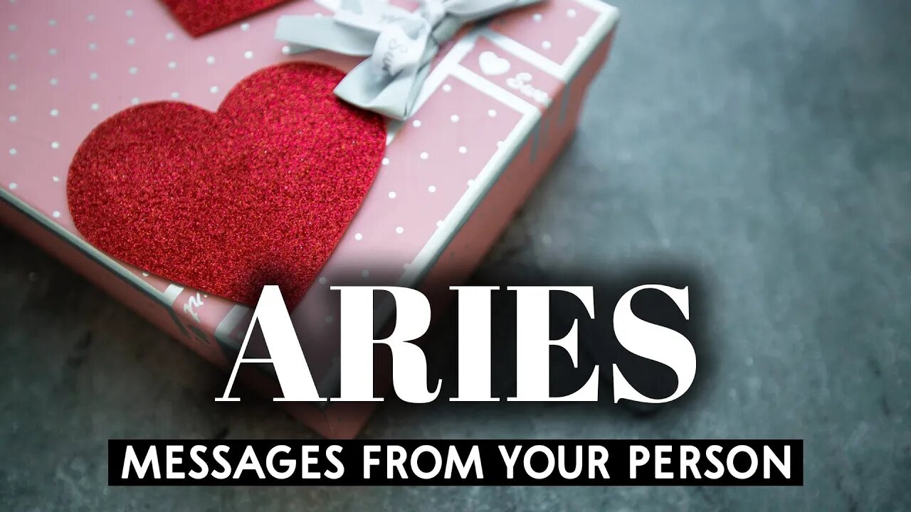 ARIES♈ You Might Want to Sit Down For This ! They Have Something To Tell You !