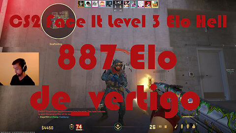 CS2 Face-It Elo Hell! - Face-It Level 3 - 887 Elo - de_vertigo