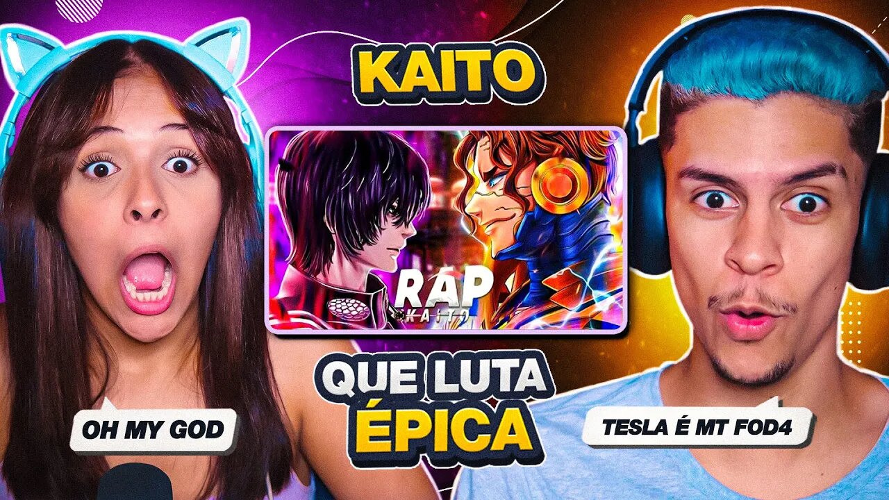 KAITO ft. DUELISTA - Avanço | Tesla vs Beelzebub (Shuumatsu no Valkyrie) | [React em Casal] 🔥