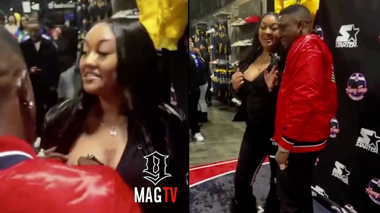 Boosie Out Here Signing Female Biddies During NBA Allstar Weekend Meet & Greet! 😱