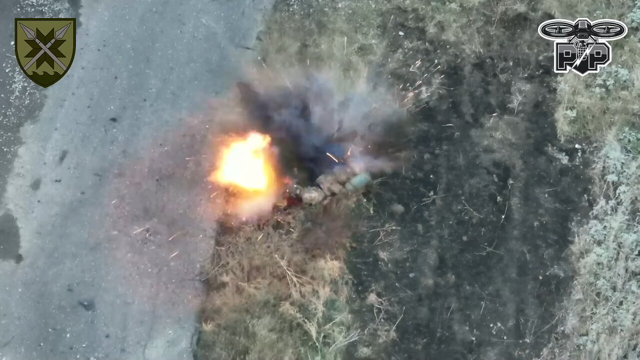 Russian Fascist Blows Himself Up with a Grenade