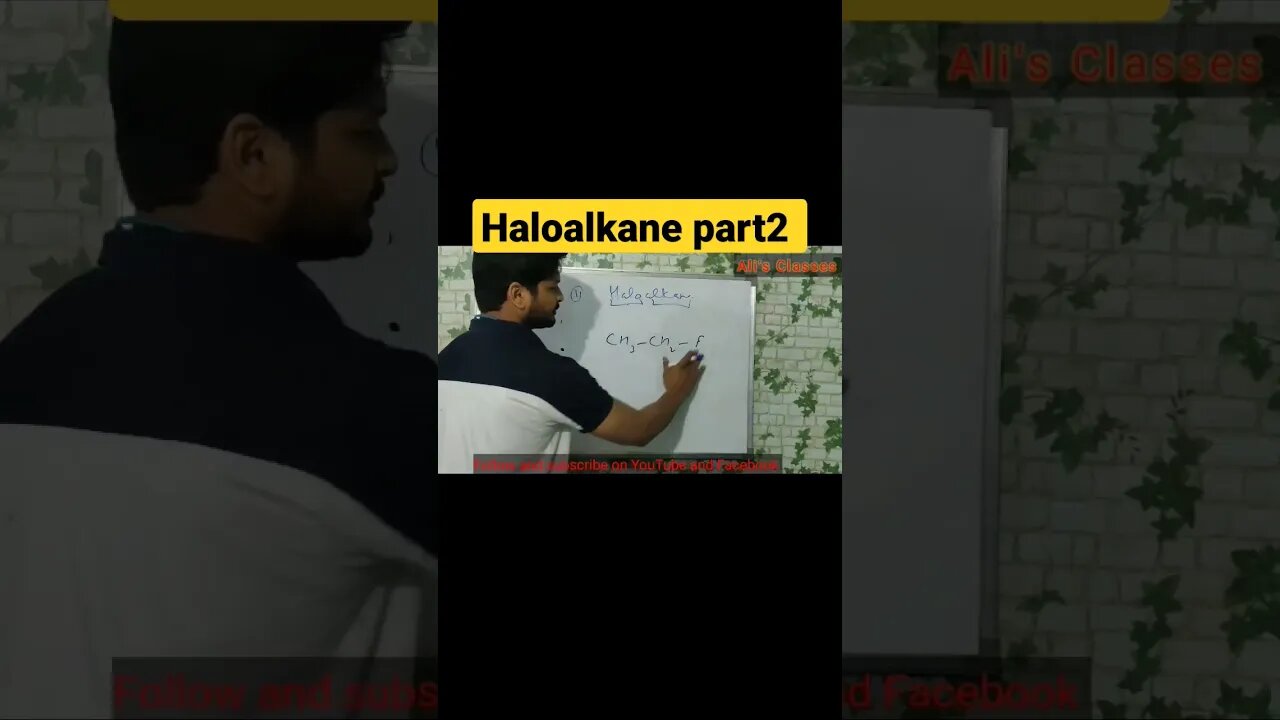 Organic Chemistry class 11||Chapter 12IUPAC Nomenclature of Haloalkane#haloalkane #alkylhalide part2