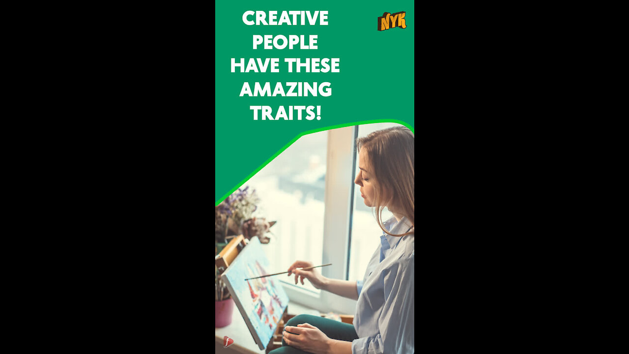 Top 4 Surprising Traits Of Creative People *