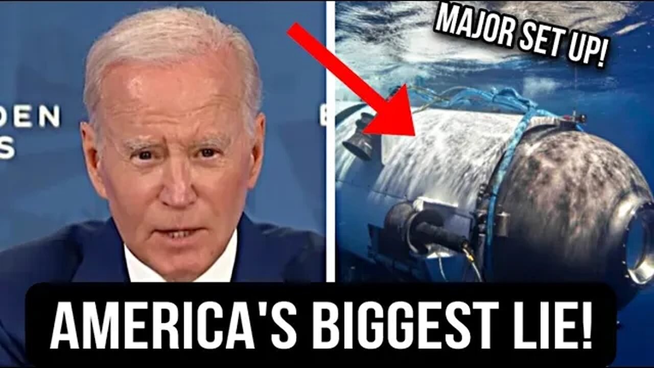 UNBELIEVABLE! Joe Biden & The Missing Submarine Story Gets Crazier And Crazier!! "He Knew Days Ago"