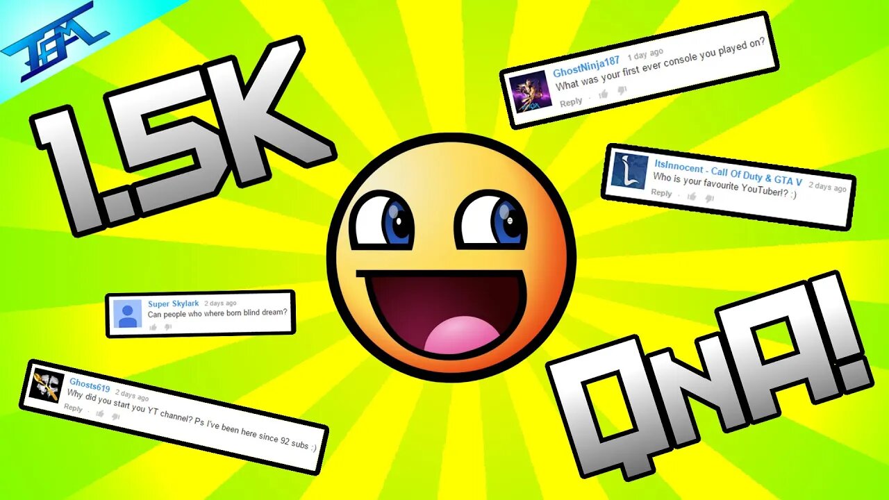 1500 Subscriber Special! 1.5K ~ QnA! FINALLY HERE! Face-reveal?! Inspiration?! Future?!