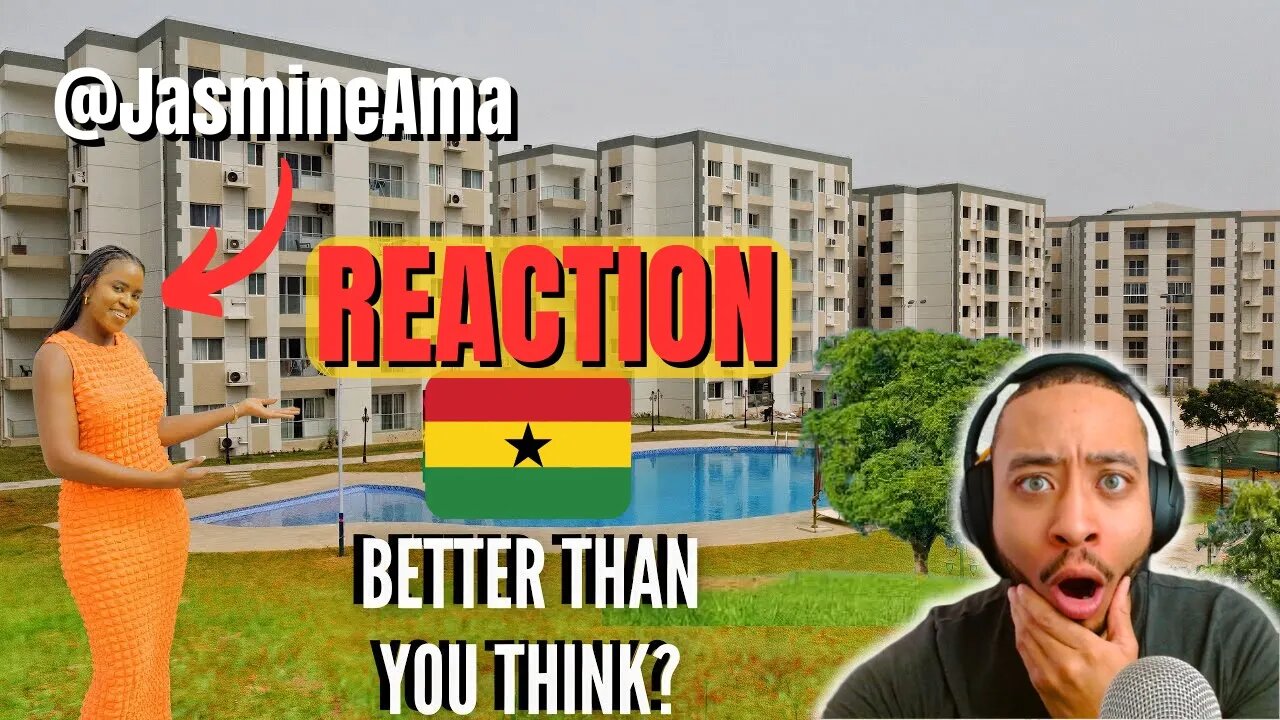 $100k USD Gets You THIS House In Accra, Ghana!? [REACTION] @JasmineAmaa