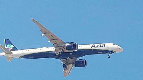 Embraer 195 E2 PS-AEL coming from Recife to Fortaleza