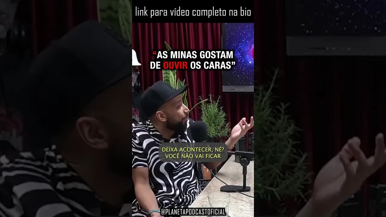 “TEM HOMEM QUE TEM VERGONHA DE G3M3R” com Guto Andrade | Planeta Podcast #shorts