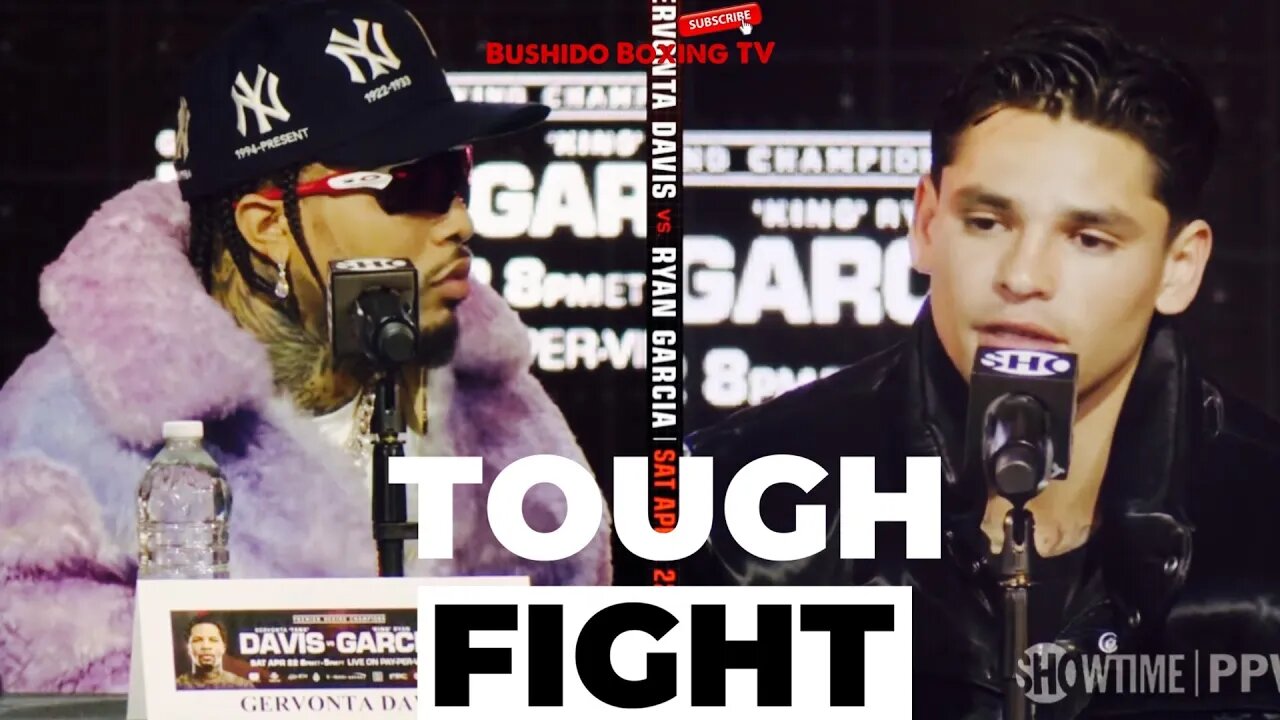 Gervonta Davis Vs Ryan Garcia Press Conference REACTION