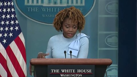 Karine Jean-Pierre Apparently Misspeaks, Slams "Congressional Democrats" For Economic Policy