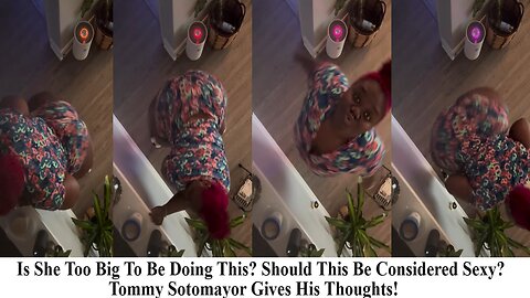 Tommy Sotomayor Gives His Opinion On 4 Million Pound Black Woman Twerking Challenge!