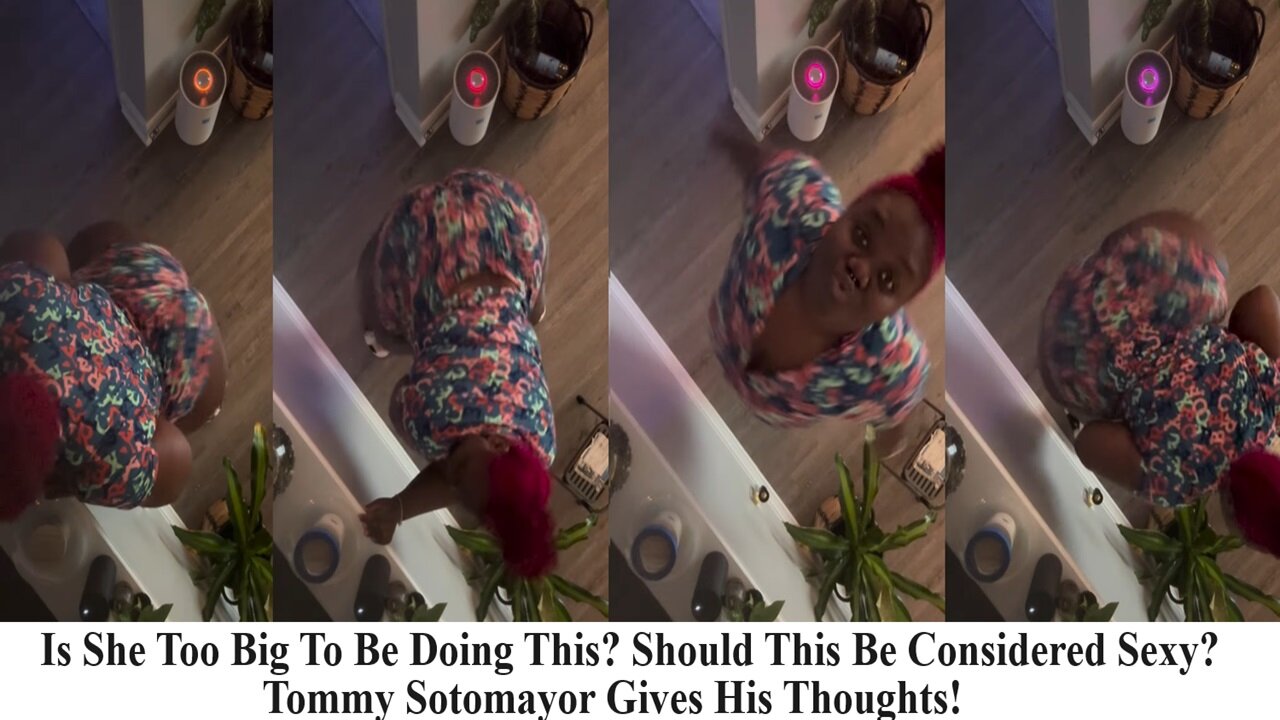 Tommy Sotomayor Gives His Opinion On 4 Million Pound Black Woman Twerking Challenge!