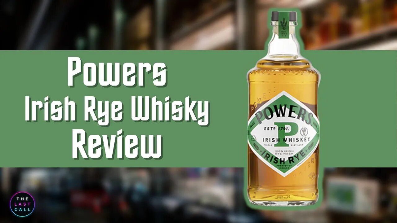 Powers Irish Rye Whisky Review!