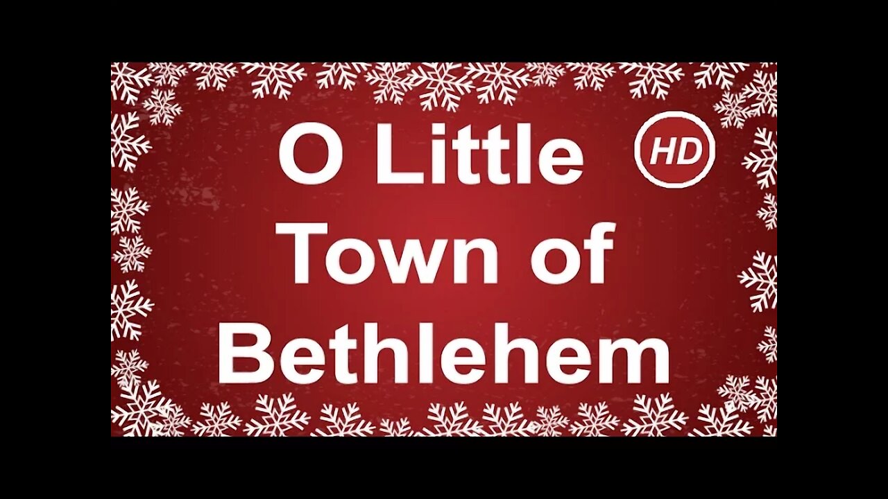 O Little Town of Bethlehem with Lyrics | Best Christmas Carols & Songs