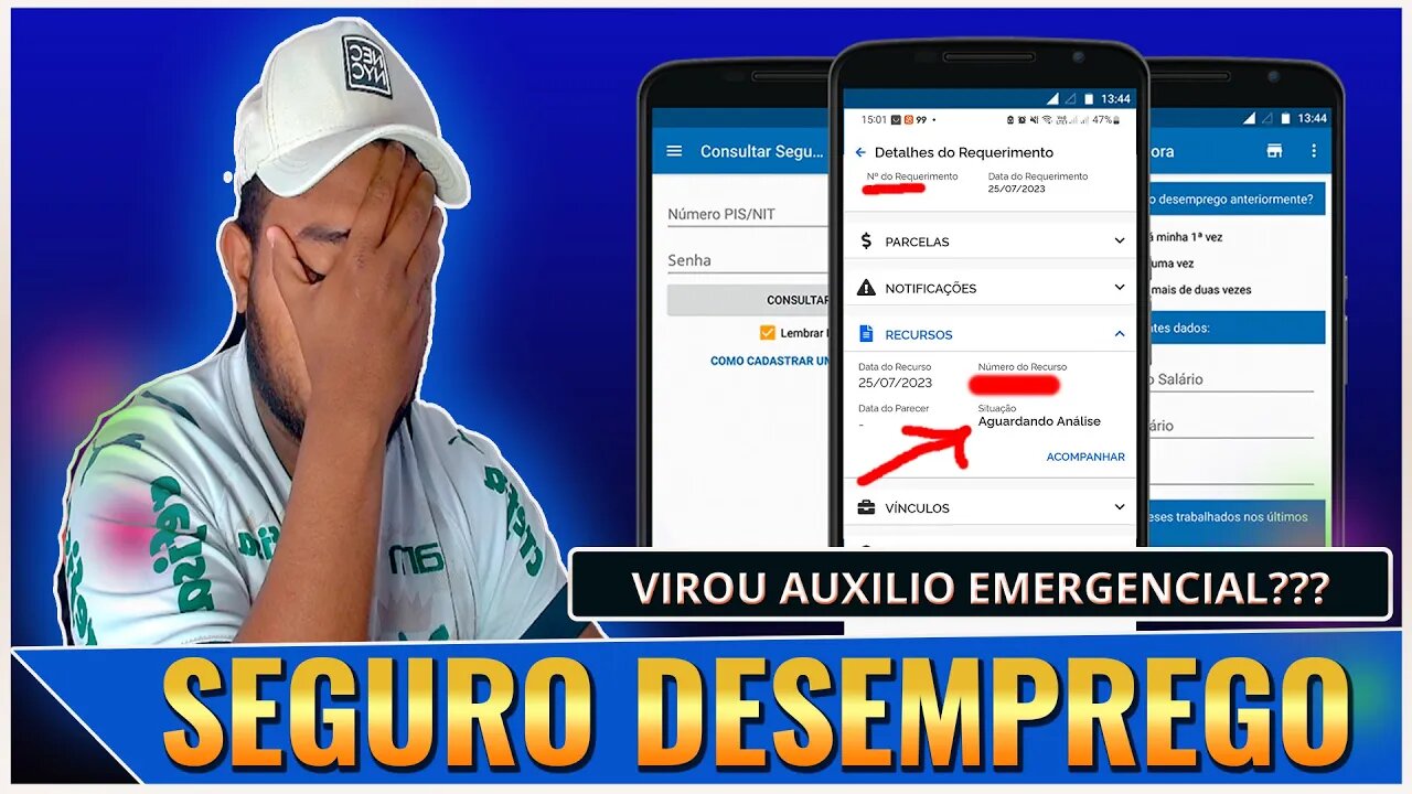 SEGURO DESEMPREGO 2023 VIROU AUXILIO EMERGENCIAL ??? EM ANALISE ETERNA O QUE TA ACONTECENDO???