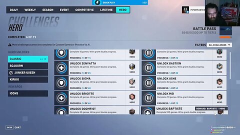 Overwatch 2 Pipermaster's Live broadcast