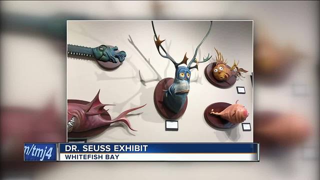 Never before seen Dr. Seuss art on display