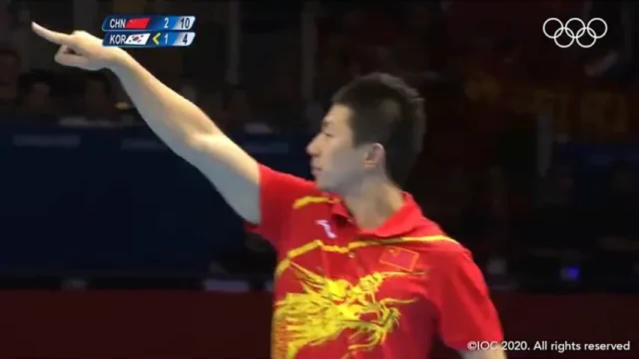 Playback % of % the % men's % team % final % China 3 1 South Korea