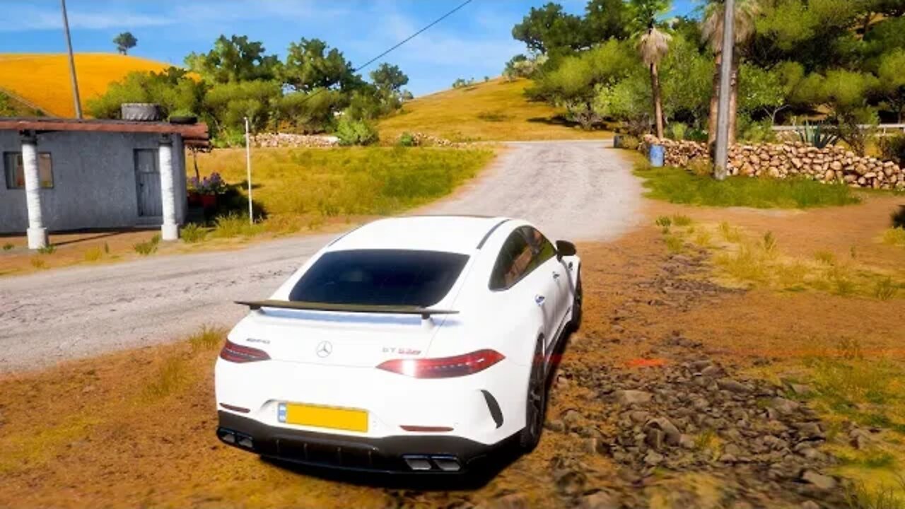 2018 Mercedes AMG GT 4 Door Coupe Forza Horizon 5 Freeroam