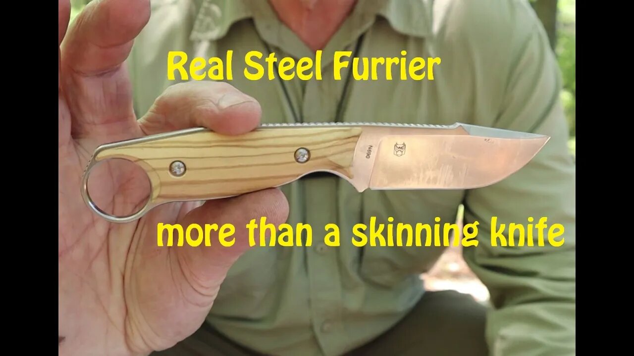 Real Steel Furrier - A Small Skinning Knife Plus