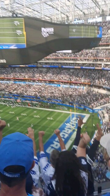 LIVE GAME WINNING FG FROM 2022 DALLAS COWBOYS VS L.A. CHARGERS POV