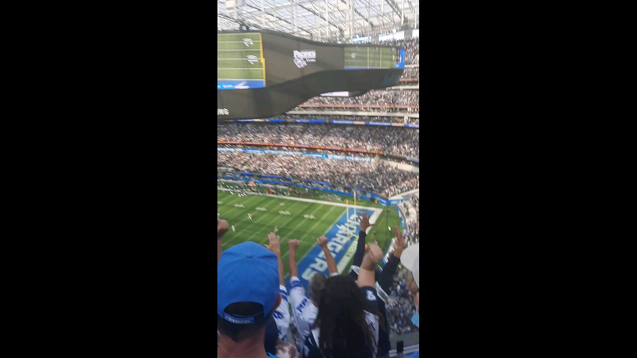 LIVE GAME WINNING FG FROM 2022 DALLAS COWBOYS VS L.A. CHARGERS POV