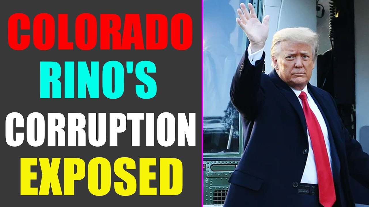 MEL K UPDATE TODAY! BREAKING: COLORADO RINOS'CORRUPTION EXPOSED