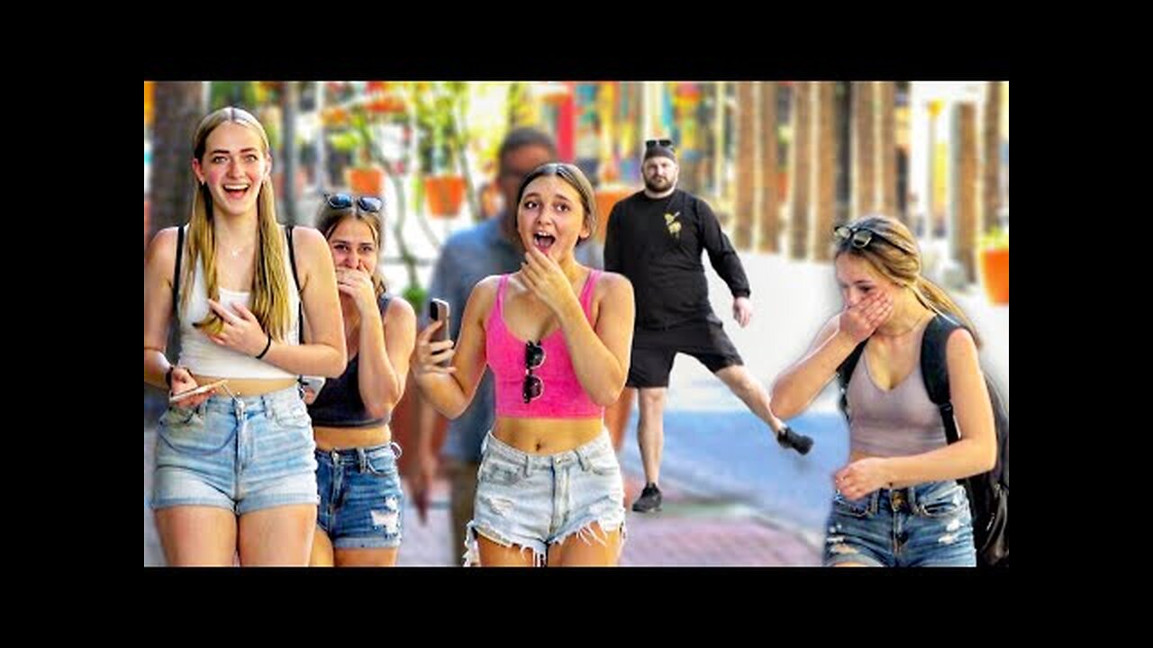 Funny WET Fart Prank at the Alamo! Daddy PARKOUR!