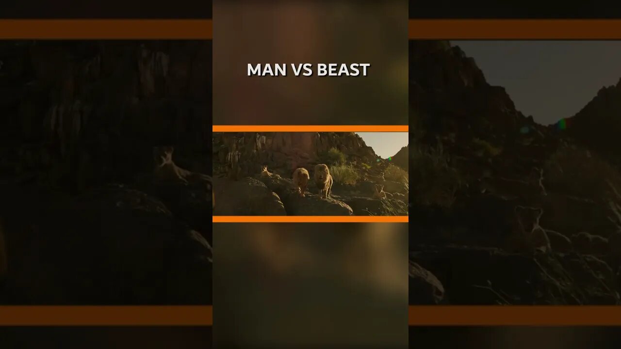 MAN VS BEAST #shorts #shortsvideo #fightscenes