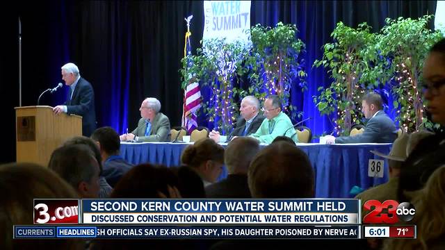 Second Kern County Water Summit held in Bakersfield