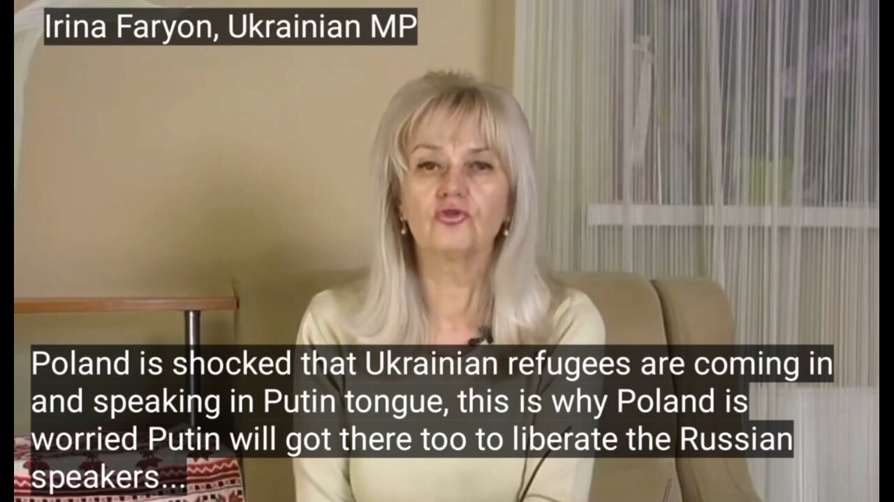 Ukrainian supremacist MP needs you to hear her out