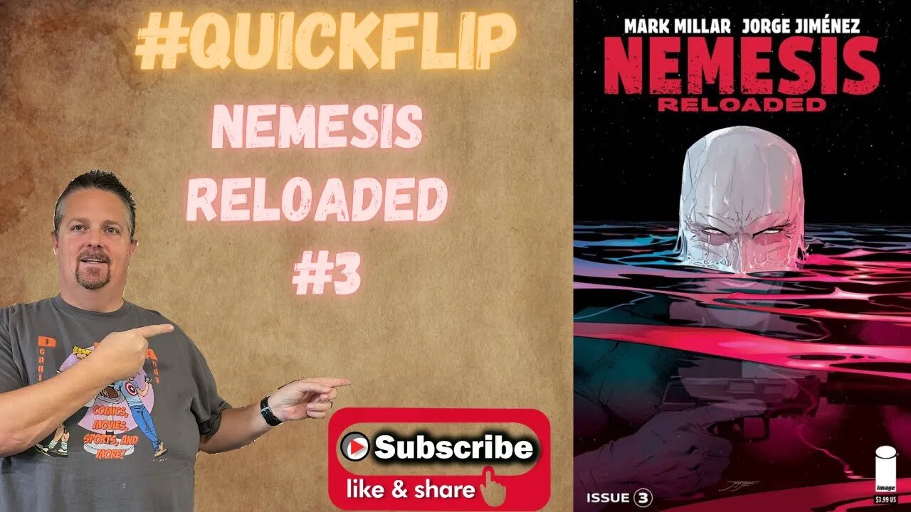 Nemesis Reloaded #3 Image Comics #QuickFlip Comic Book Review Mark Millar, Jorge Jiménez #shorts