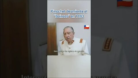 PRESIDENTE PINOCHET SIEMPRE DANDO LA CARA Y ACLARANDO EJERCICIO DE ENLACE HABITUALES EN EL EJÉRCITO