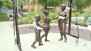 Sculpture of civil rights icon Marian Spencer to be dedicated on Cincinnati's riverfront